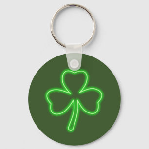 St. Patrick's Day Clover Keychain
