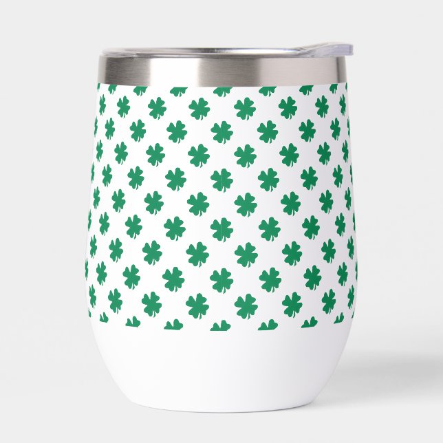 St. Patrick's Day Clover Leaves Pattern-54602 (Left)