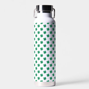 St. Patrick's Day Clover Leaves Pattern-54602 Water Bottle