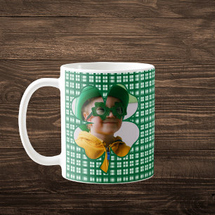 St. Patrick's Day Clover Photo Coffee Mug
