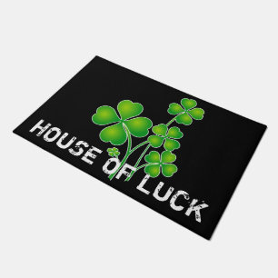 St. Patrick's Day Clover / Shamrocks + your ideas Doormat