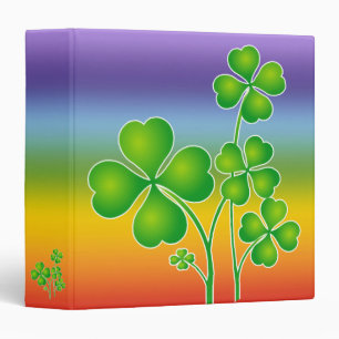 St. Patrick's Day Clover + your ideas Binder