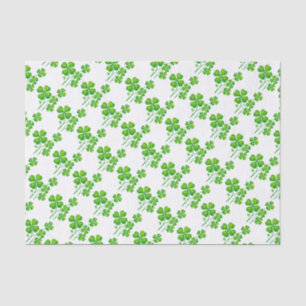 St. Patrick's Day Clover + your ideas Tissue Paper