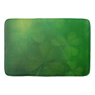 St. Patrick's Day - Clovers/Shamrocks Bath Mat