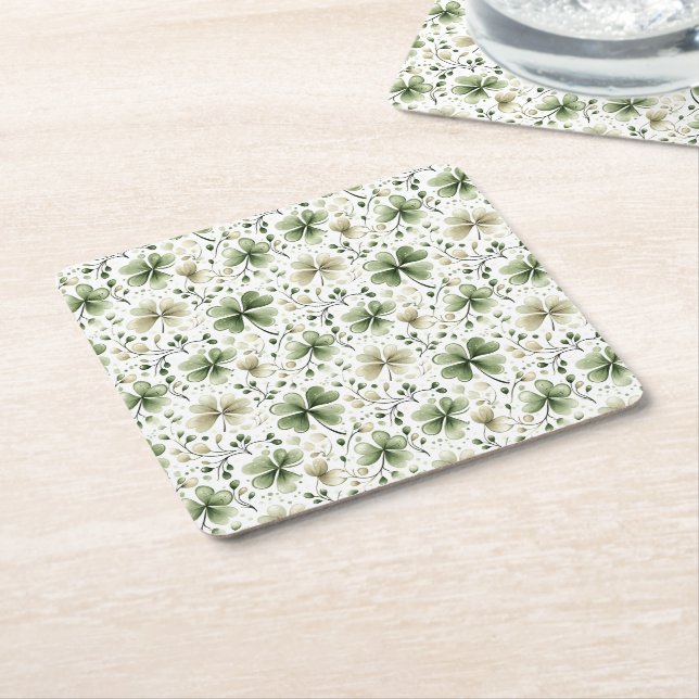 St. Patrick's Day Coaster (Angled)