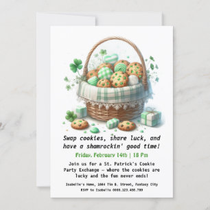 St. Patrick's Day Cookies – Sweet Luck & Love  Invitation
