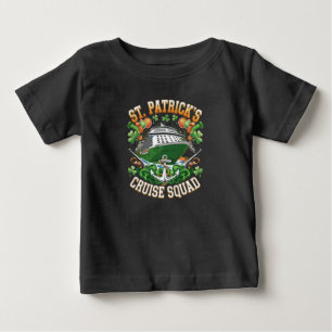 St Patrick's Day Cruise Squad 2025 Family Matching Baby T-Shirt