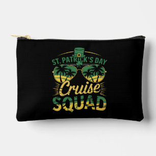 St Patrick's Day Cruise Squad Family Matching Accessory Pouch