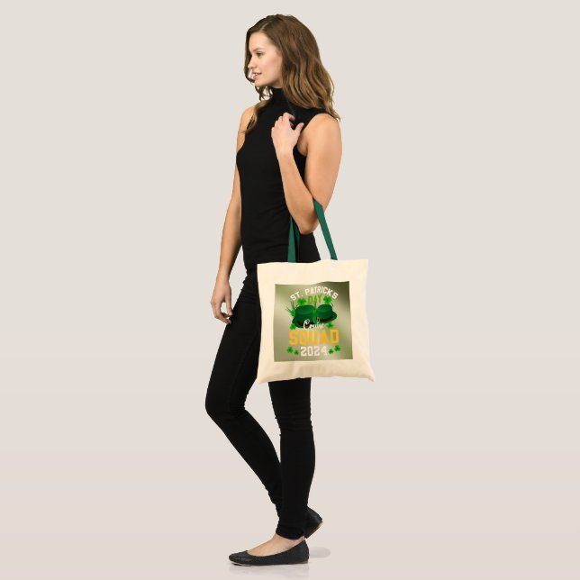 St. Patrick's Day Cruise Squad Tote Bag (Front (Model))