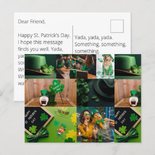 St. Patrick's Day CUSTOM Greeting Card