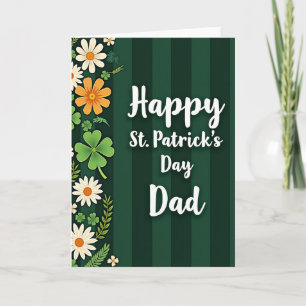 St Patricks Day Dad Card
