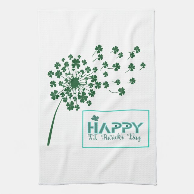 St. Patrick's Day Design       Kitchen Towel (Vertical)