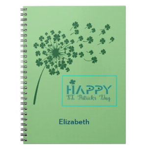 St. Patrick's Day Design     Notebook