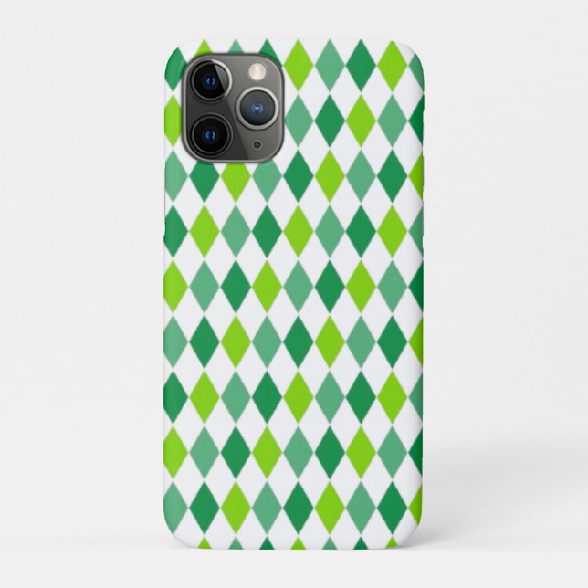 St. Patrick's Day Diamond Shape Pattern-54603 Case-Mate iPhone Case (Back)