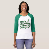 St Patrick's Day Drinking Shirt (Front Full)