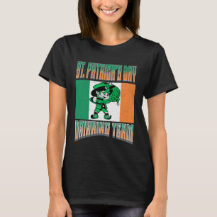 ST Patrick's Day Drinking Team  Leprechaun Irish M T-Shirt
