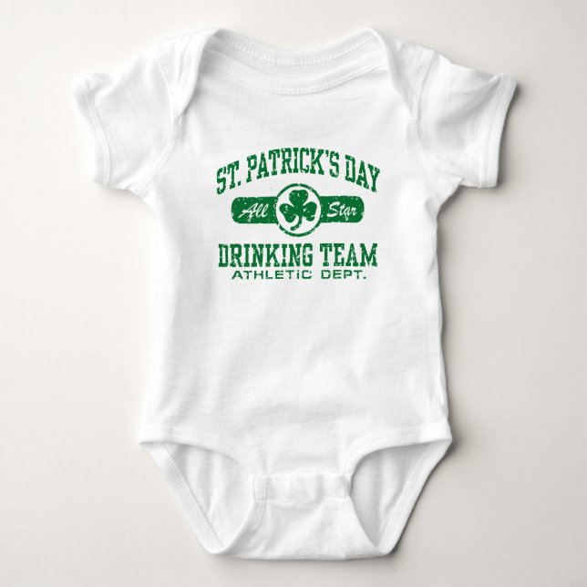 St. Patrick's Day Drinking Team T-Shirt (Front)