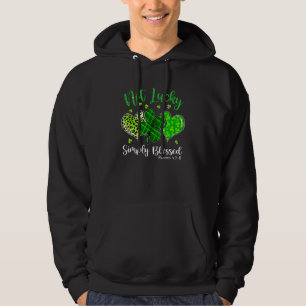 St Patricks Day Faith Christian Tee Not Lucky Simp