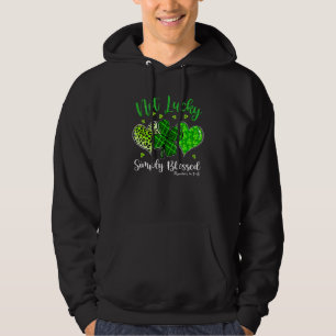 St Patricks Day Faith Christian Tee Not Lucky Simp