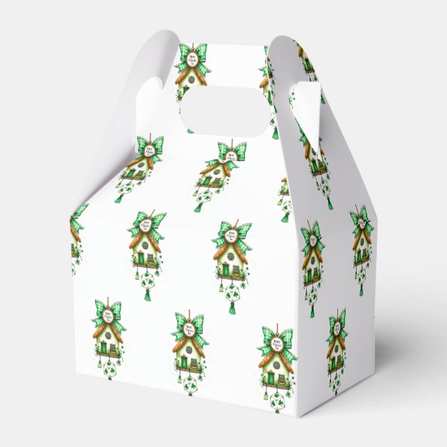  St. Patrick's Day Favor Box (Front Side)