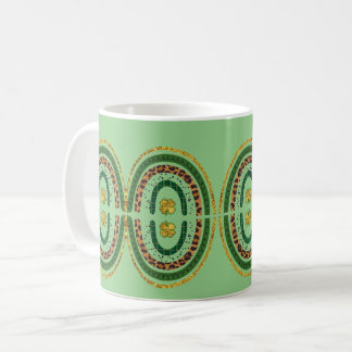 St patricks day feeling lucky coffee mug