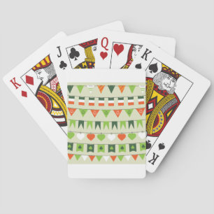 st patricks day flag playing cards