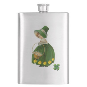 St. Patrick's Day Flask