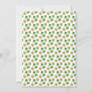 St. Patrick's Day Flat Greeting Card