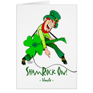 St. Patrick's Day for a Rock Star Uncle, Shamrock
