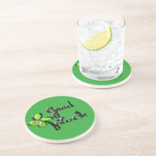 St. Patrick's Day Four-leaf clover Coaster