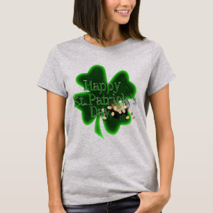 St. Patrick's Day Four Leaf Clover T-Shirt