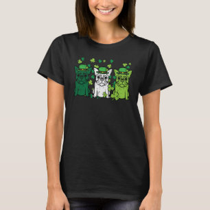 St Patricks Day French Bulldogs Dog Frenchie Men W T-Shirt