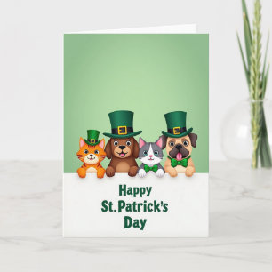 St Patricks Day Friends Card