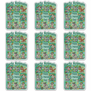 St. Patrick's Day Fun and Adorable "Party Animals"