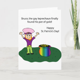 St Patricks Day fun Card