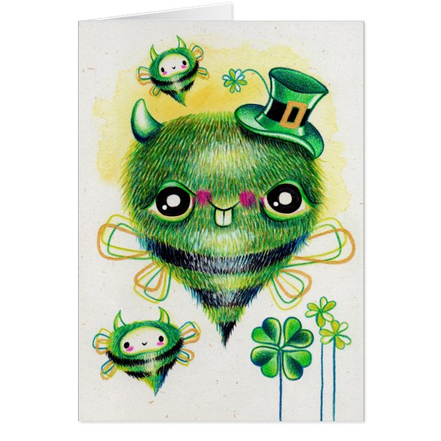 St. Patrick's Day Funny Bug (Front)