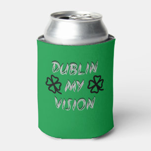 St. Patrick's Day Funny Humour Green Can Cooler