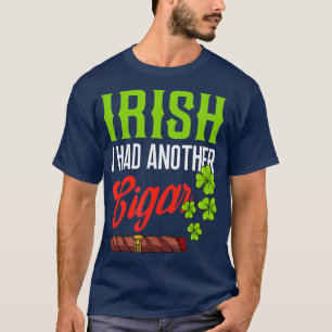St Patricks Day  Funny Irish Cigar Smoke T-Shirt