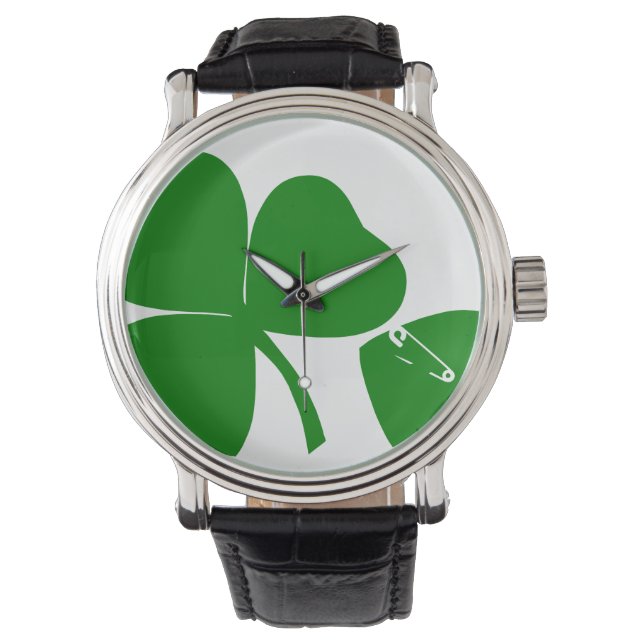 St Patrick's Day - Get Lucky 3+1 = 4 Watch (Front)