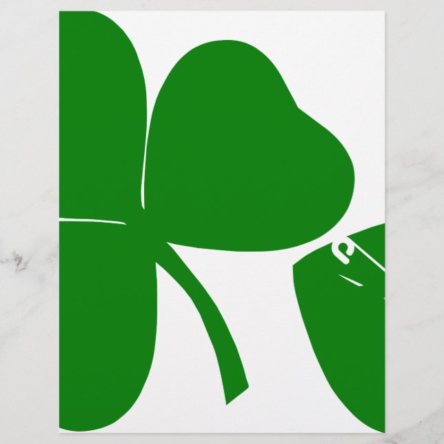 St Patrick's Day - Get Lucky 3 + 1 leaves = 4 (Front)