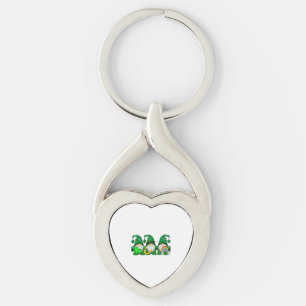 St. Patrick's Day Gnomes Keychain