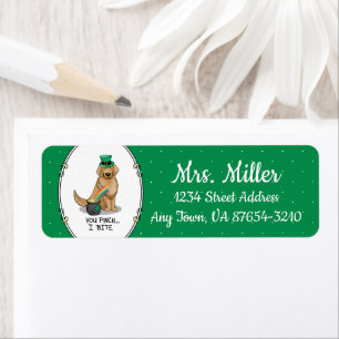 St. Patrick's Day Golden Retriever Dog