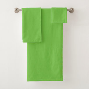 St Patricks Day Green Bath Towel Set