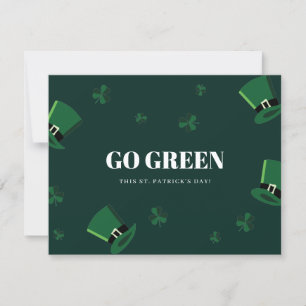 St. Patrick's Day Green Card