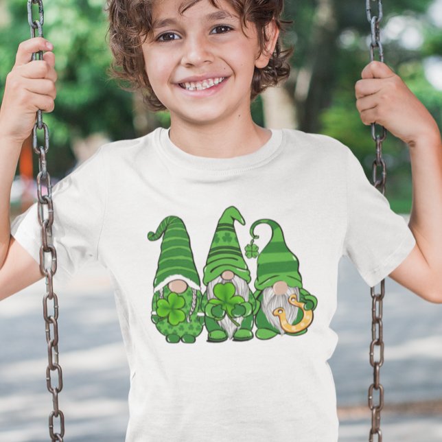 St. Patrick's Day Green Gnomies Gnomes T-Shirt (Creator Uploaded)