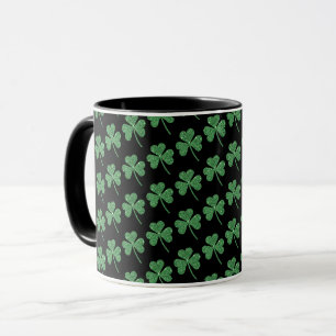 St. Patrick's Day Green Shamrock Vine Irish Party  Mug