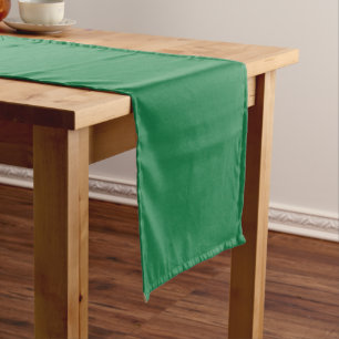 St Patricks Day Green Short Table Runner