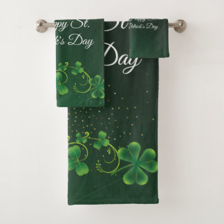 St. Patrick's Day Green Vine Shamrock Irish Party