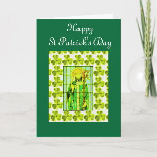 St Patricks Day greeting card