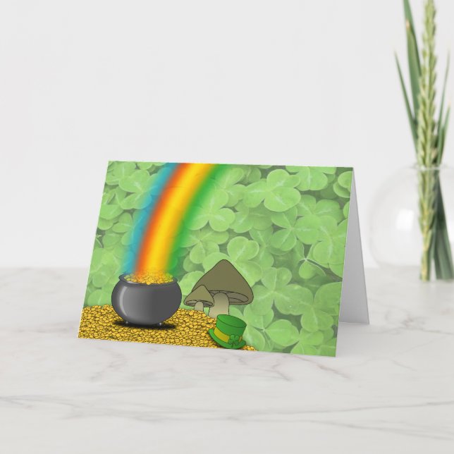 St. Patrick's Day Greeting Card (Front)